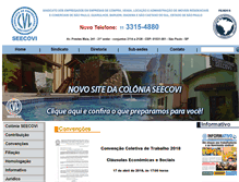 Tablet Screenshot of cvl.org.br